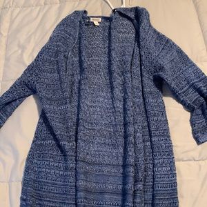 Blue overlay
